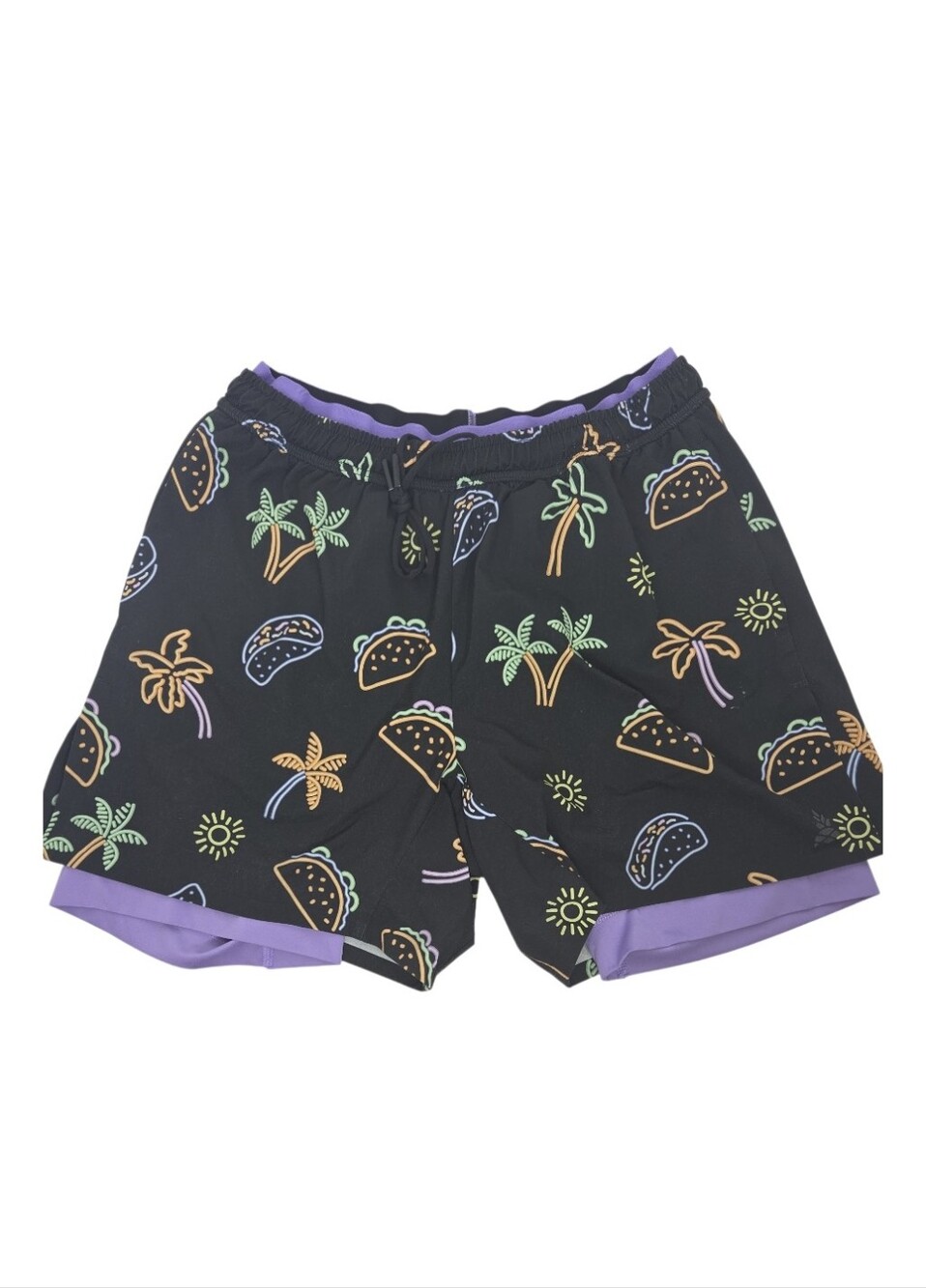Chubbies Men's Ultimate Training Short 5.5 Inseam Snack Attack Size M